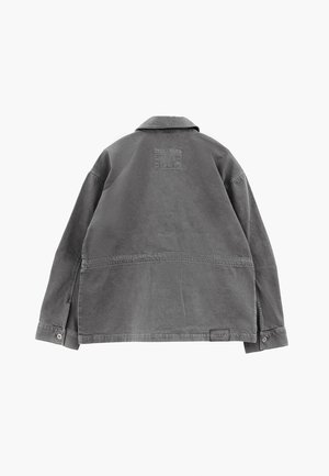 OXXO, OXXO LOOSE FIT POCKET DETAILED LONG SLEEVE JACKET - Farkkutakki - antik mulled basil