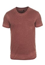 T-shirt da uomo steffen klein maglietta in cotone con scritta logo sul collo maglietta girocollo