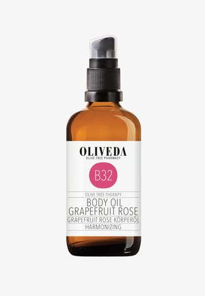 BODY OIL GRAPEFRUIT ROSE - HARMONIZING 100ML - Kropsolie - -