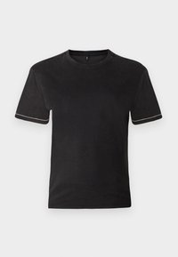 ONLRASSI DETAIL TEE - T-shirt basique - black