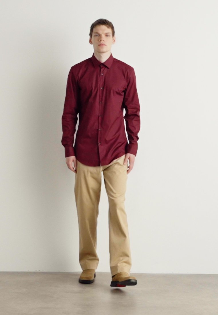 HUGO KENNO EASY-IRON - Риза - dark pink