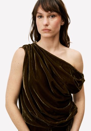 ANITA - Top - marron glace