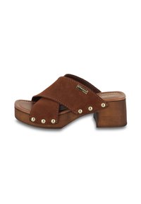 PIPA - Sabots - cognac color