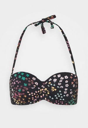 WIRE BANDEAU - Bikini top - black