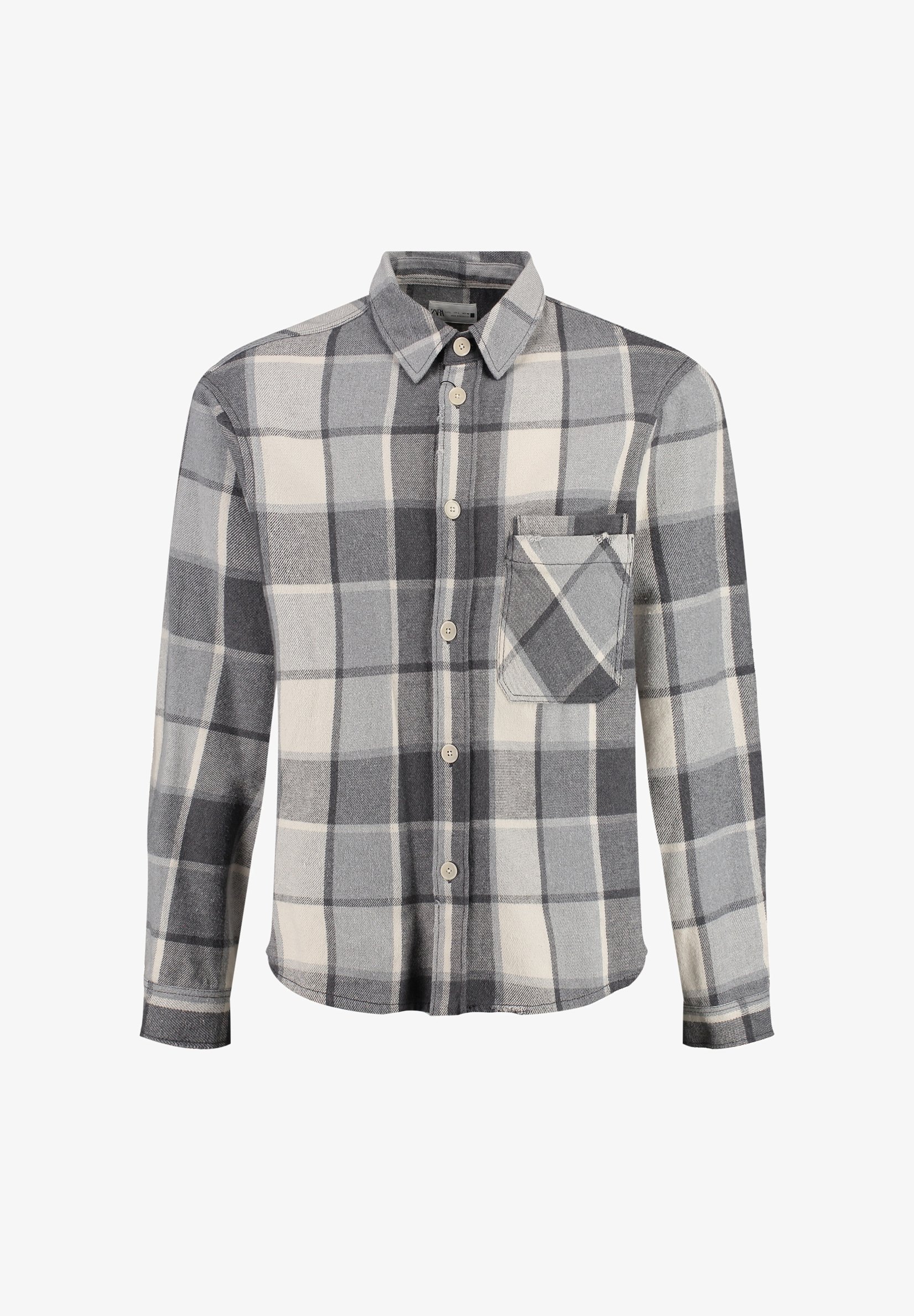 Key Largo PALERMO CHECKS Veste légère offwhite grey/gris