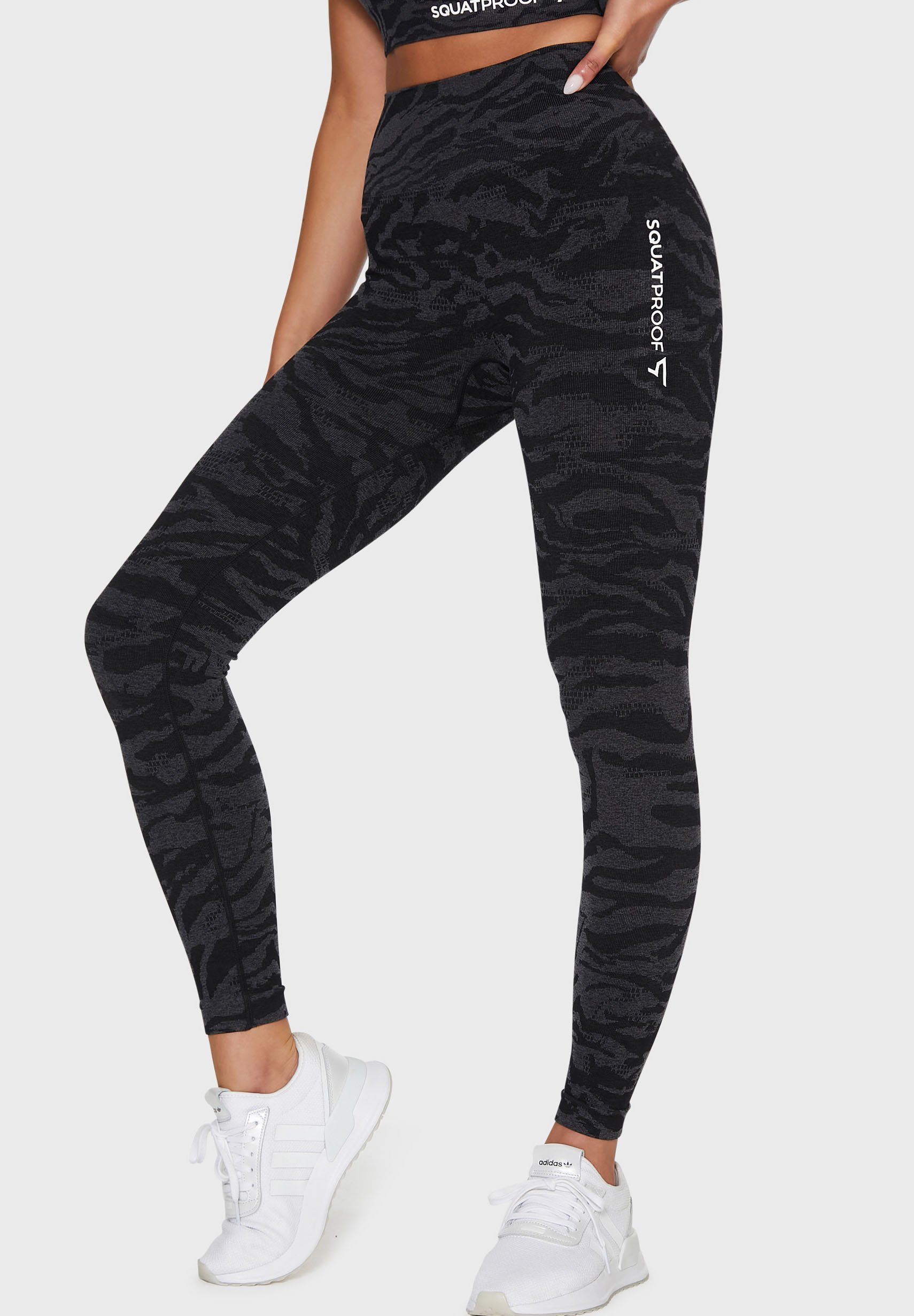 SQUATPROOF ROAR+ SEAMLESS HIGH WAISTED SPORT - Legging - black/zwart -  Zalando.nl