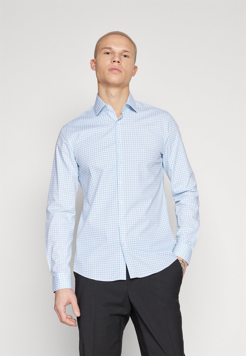 Calvin Klein Slim Fit Poplin Solid French Cuff White main image 1