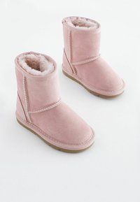 Next PULL-ON STANDARD. - Lær-at-gå-sko - pink suede