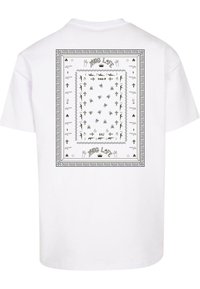 Thug Life T-shirts med print - white
