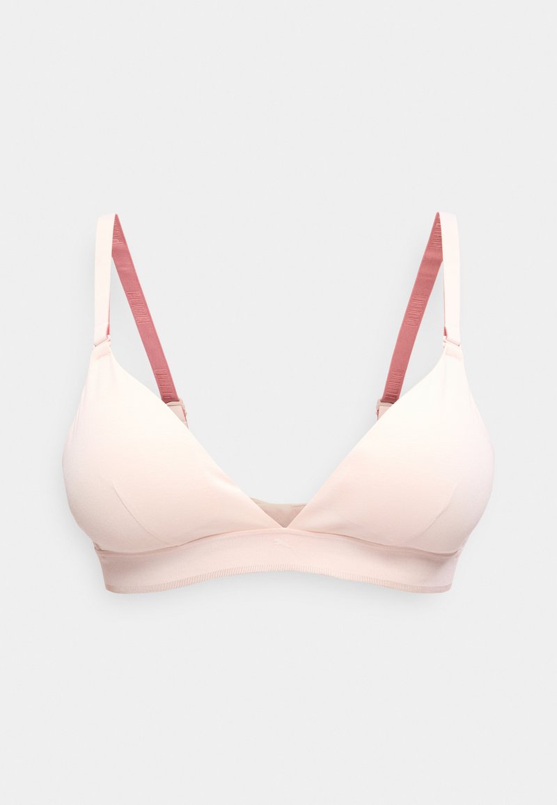 Puma WOMEN TRIANGLE BRALETTE - Triangle bra - light pink - Zalando.ie