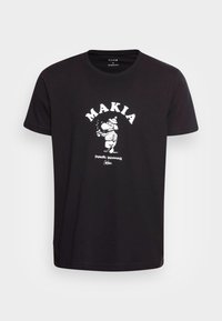 MAKIA X MAURI KUNNAS SEADOG - T-shirt estampada - black