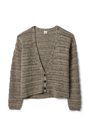 Stefanel, OVERSIZED CARDIGAN.. - Cardigan - grey