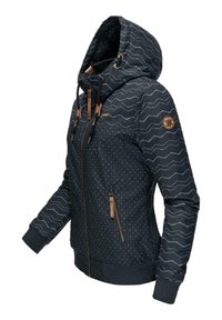 Ragwear NUGGIE ZIG ZAG INTL - Winter jacket - dark blue