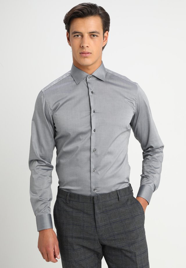 SLIM FIT - Kauluspaita - dark grey