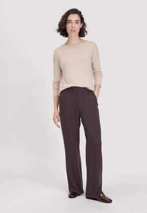 WIDE  - Pantaloni - schwarzbeere