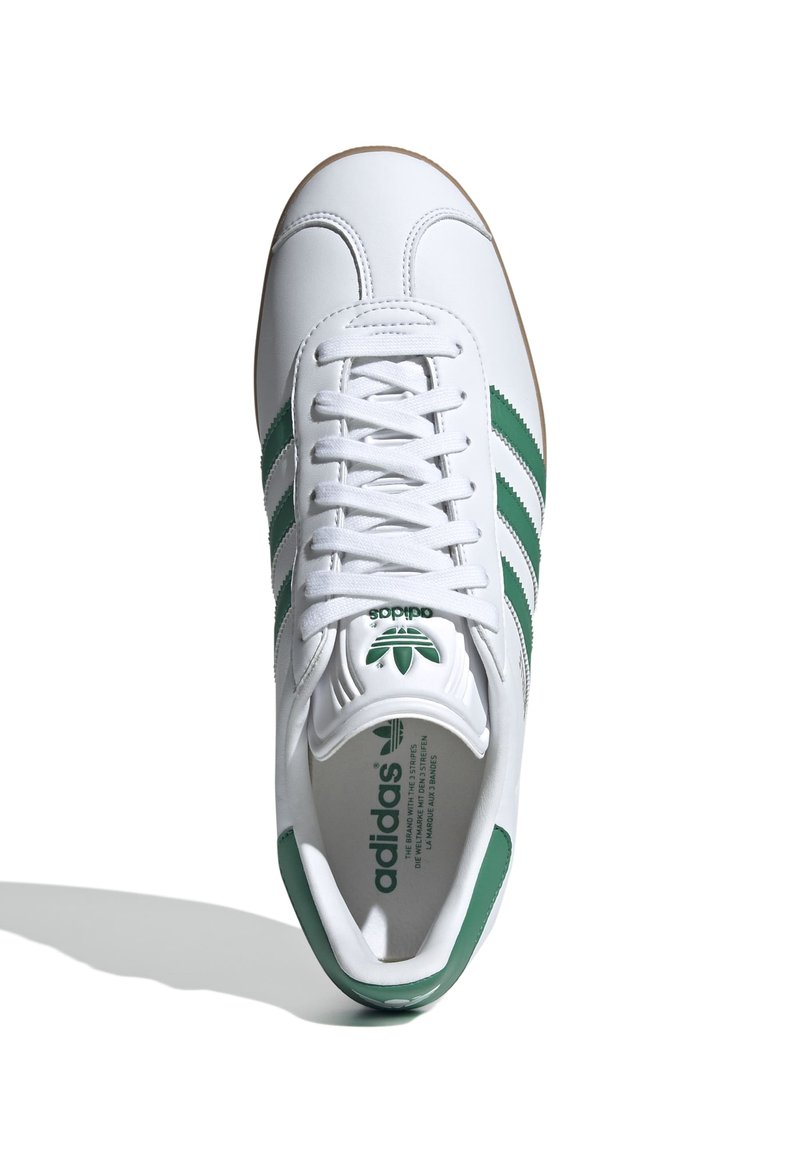 adidas gazelle silver green womens adidas Gazelle Lo Pro Shoes Collegiate Green / Cloud White / Gum 5 UK main image 1