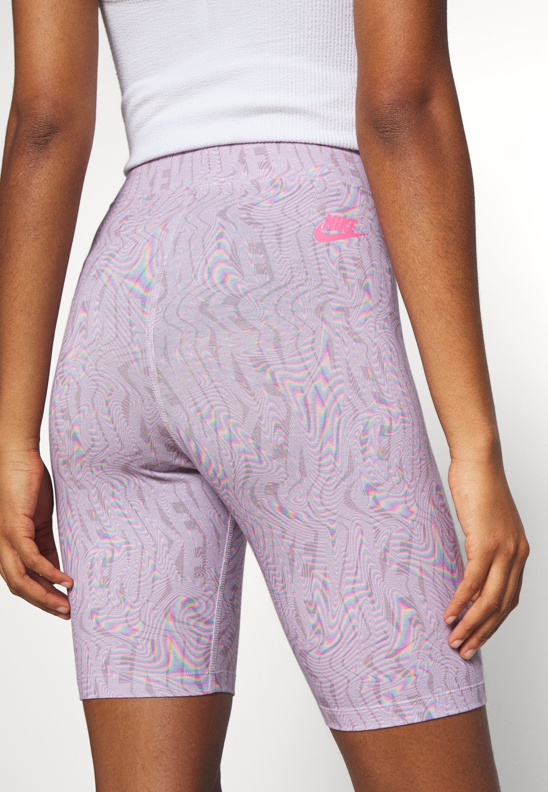 nike lilac cycling shorts