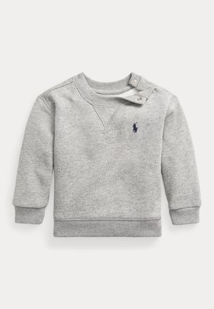 FLEECE CREWNECK SWEATSHIRT - Bluză de molton - dark heather