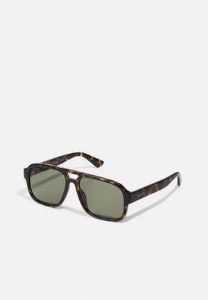 UNISEX - Aurinkolasit - havana/green