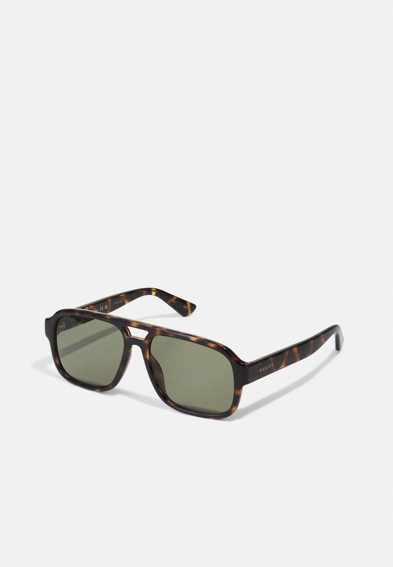 Gucci UNISEX - Γυαλιά ηλίου - havana/green