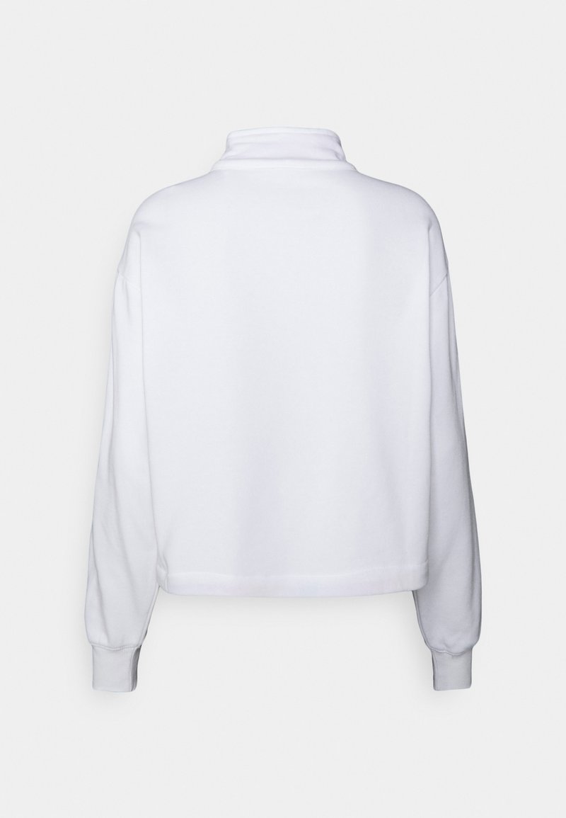 Damen Sportbekleidung | Champion HALF ZIP Sweatshirt white/weiß - BC42406 Damen Sportbekleidung | Champion HALF ZIP Sweatshirt white/weiß - BC42406