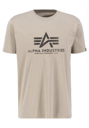 T-shirts print - vintage sand