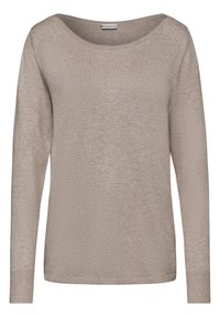 Street One Stickad tröja - taupe
