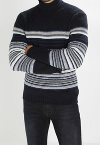 United Colors of Benetton Stickad tröja - black