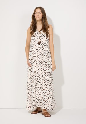 PRINT - Maxi-jurk - small dots print