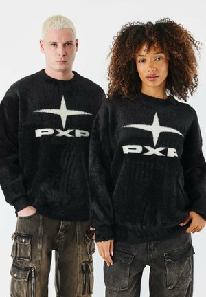 COL ROND POLARIS - Fleecepullover - noir