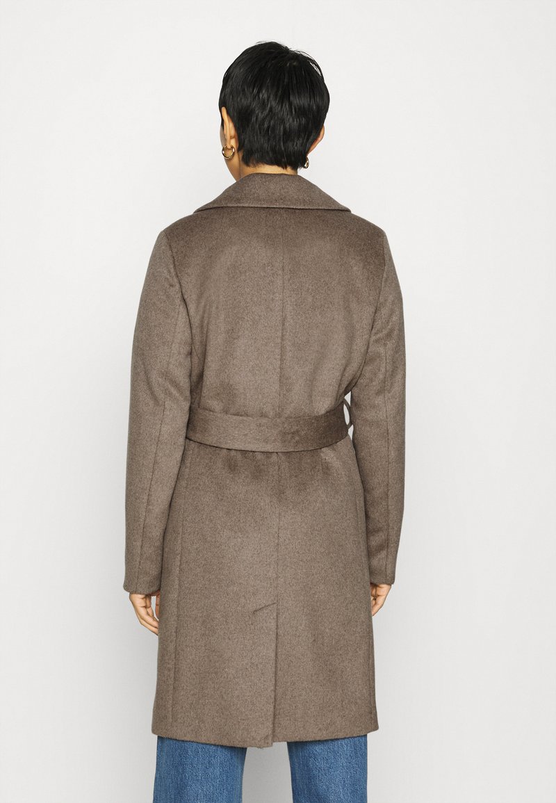 mbyM Klassischer Mantel - greige melange/beige - Zalando.de