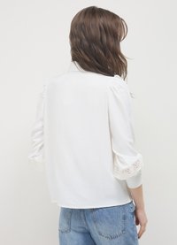 Calliope MACRAMÈ - Camicia - bianco lana