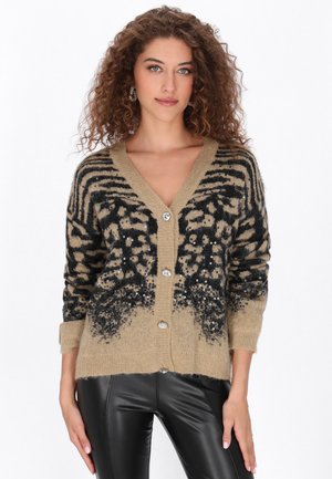 Cardigan - camel black