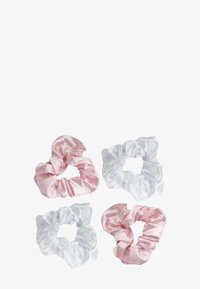 Brushworks - BRUSHWORKS PINK & WHITE SATIN SCRUNCHIES - Haar-Styling-Accessoires Thumbnail-Bild 1