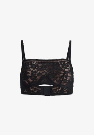 Wolford STRAIGHT LACED - Soutien-gorge à balconnet - black