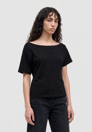 EB Denim, ELENA OFF THE SHOULDER TEE - T-shirt basique - black