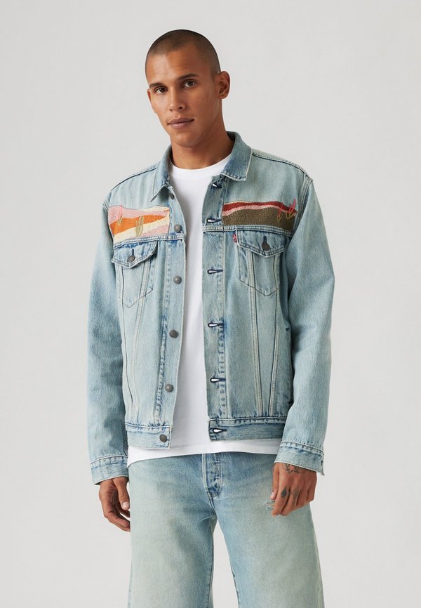 THE TRUCKER JACKET - Denim jacket - denim
