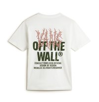 Vans WALL - T-shirt med print - white