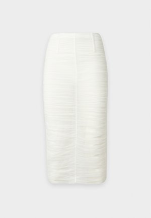 KIKI DE MONTPARNASSE, SKIRT - Puzdrová sukňa - ivory