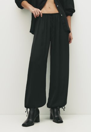 SAROUEL - Nohavice - black