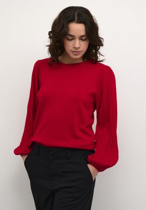 Kaffe KALONE - Trui - haute red