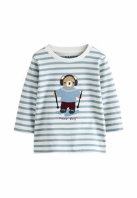 Ikke valgt, white blue skiing bear