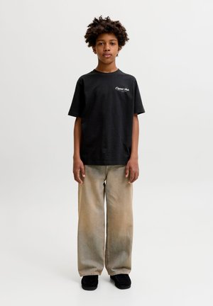Jack & Jones Junior, JWHDIA GRAPHIC BACK TEE SS CREW N JNR - T-shirt print - black