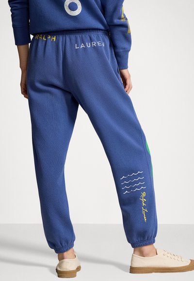 Polo Ralph Lauren WAVES ANKLE ATHLETIC - Trainingsbroek - blue yacht