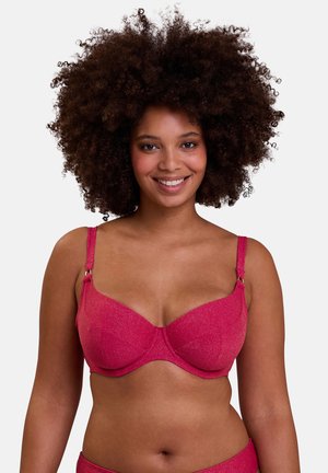 REFLET - Haut de bikini - cerise