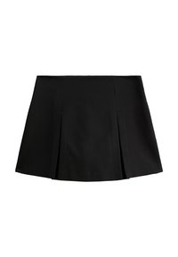 New Look PLEATED MINI SKORT - Falda acampanada - black