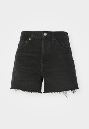 PARKER LONG - Denim shorts - fright