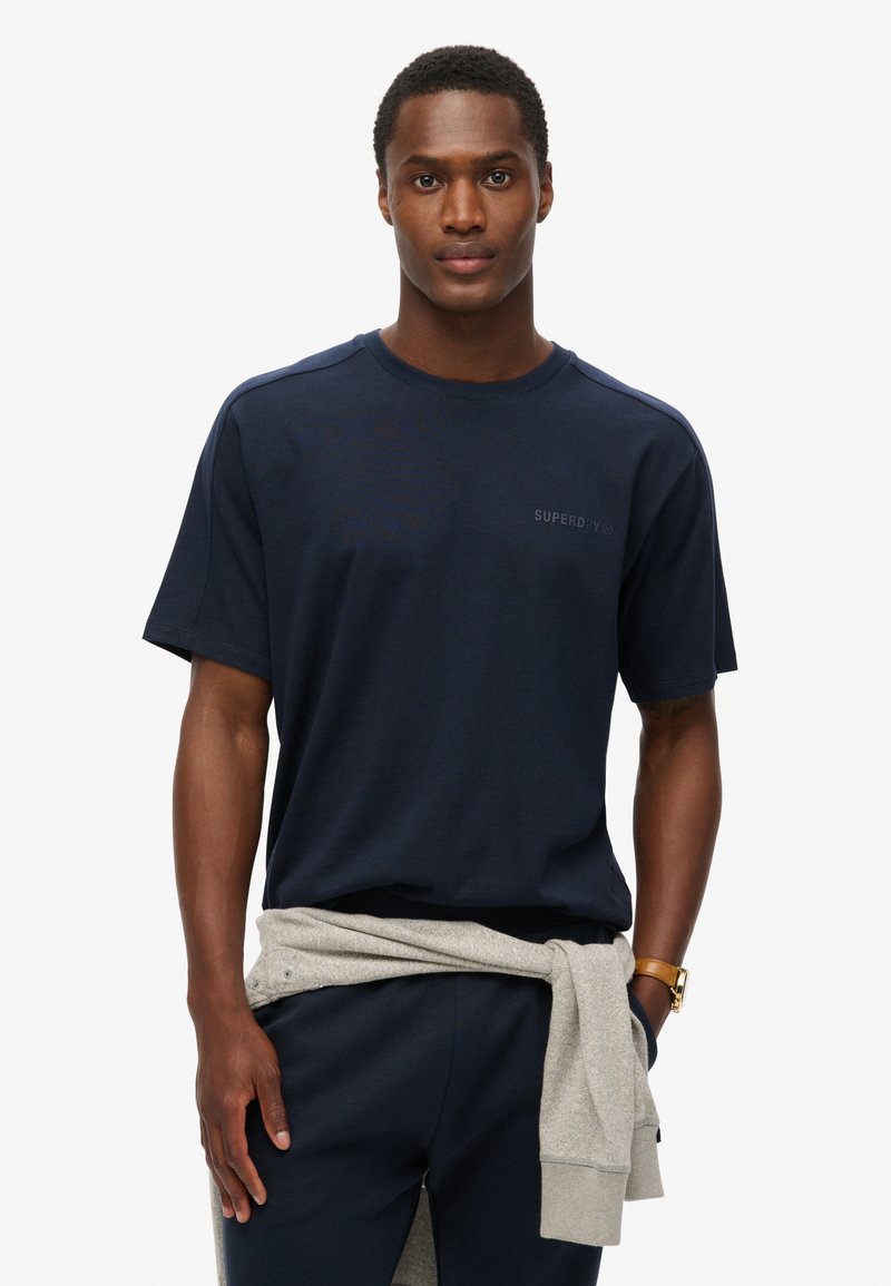 Superdry & Co TECH - T-shirt basic - deep navy