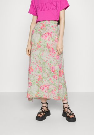 SKIRT CASSANDRA - Saia evasé - light beige