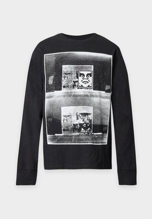 Obey Clothing, DESTROYED ICON PHOTO - Μπλούζα με μακριά μανίκια - black